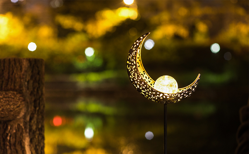 moon solar lights